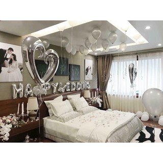 Combo Sét Bóng Bay Trang Trí Phòng cưới