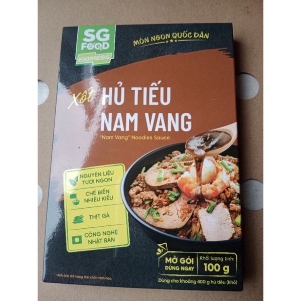 Xốt Hủ tiếu Nam Vang 100g SG Food