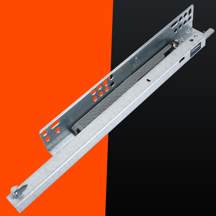 Ray âm mở 3/4 màu kẽm Thanh trượt Ray kéo Nguyên Việt cao cấp siêu bền