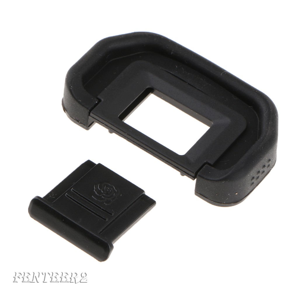 (Fenteer2 3c) Eyecup Viewfinder With Hot Shoe Cover For Canon Eos 6d Mark Ii