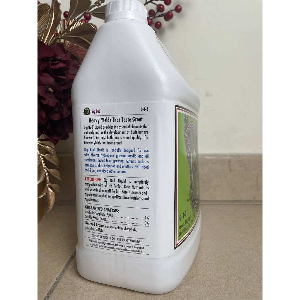 Kích búp Big Bud - Kích hoa nhiều chồi nhiều hoa tăng sản lượng - Advanced Nutrients 100ml, 200ml, 500ml