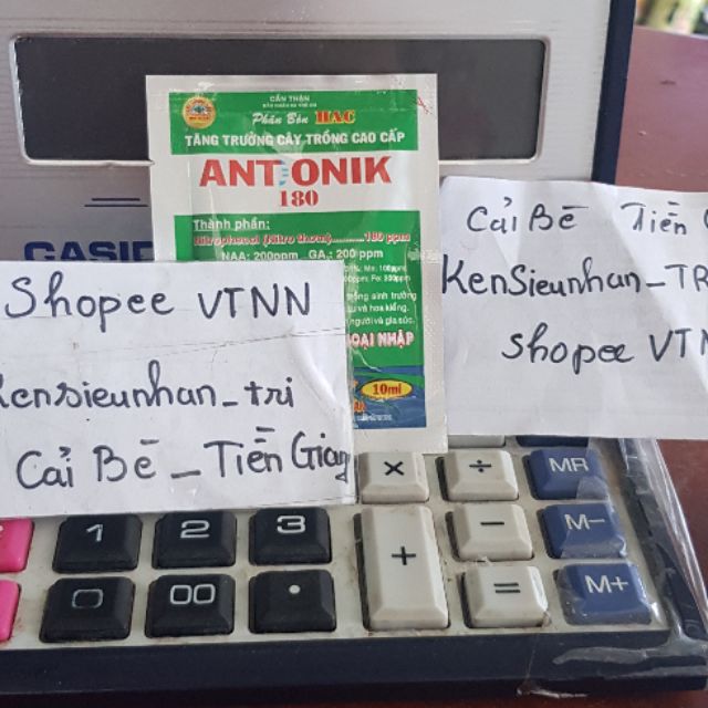 Phân bón tăng trưởng cây trồng cao cấp antonik -10ml