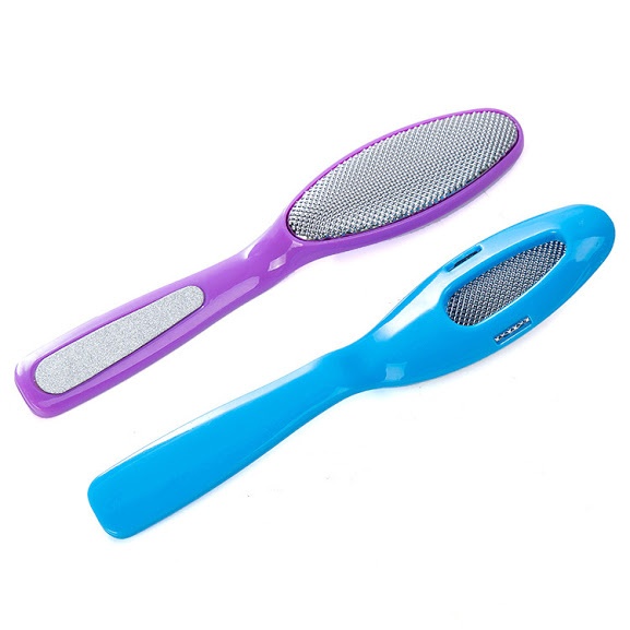 DỤNG CỤ CHÀ GÓT CHÂN 2 IN 1, BÀN CHẢI KIM LOẠI, CÂY TẨY TẾ BÀO CHẾT, MIẾNG CHÀ NHÁM TẨY TẾ BÀO CHẾT DA CHÂN