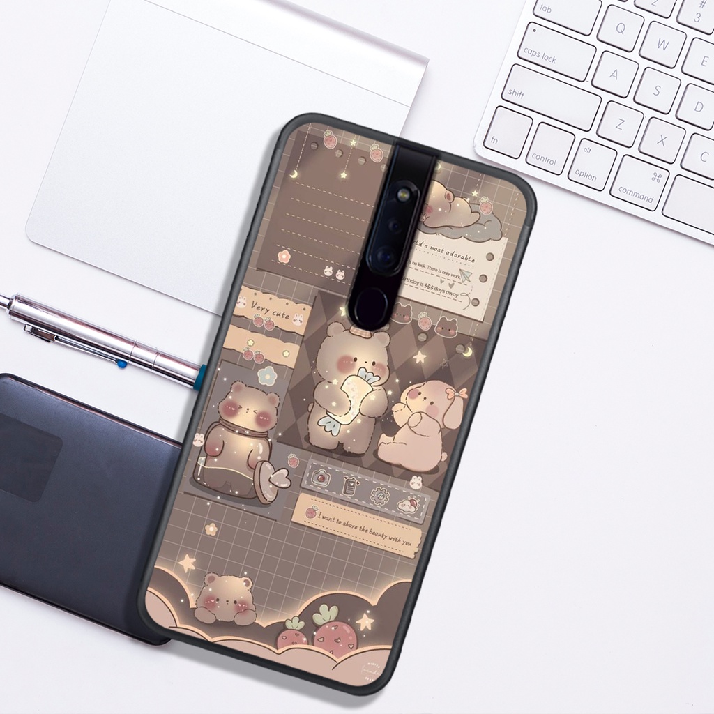 Ốp Lưng OPPO F5 - F7 - F11 - F11 PRO , In Hình Sinh Động, Dễ Thương, Màu Sắc Cá Tính.