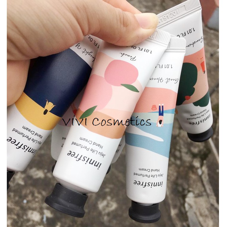 Kem dưỡng da tay mới toanh của INNISFREE Jeju life Perfumed Hand Cream