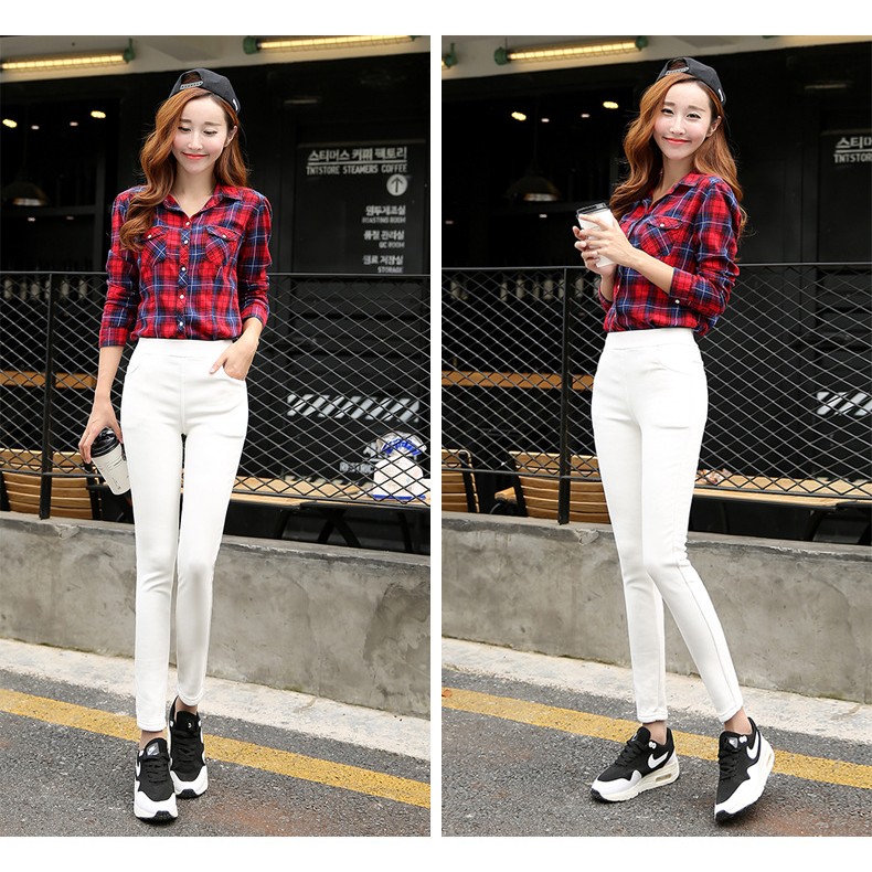 Quần legging nữ siêu dày cao cấp 2 túi xéo