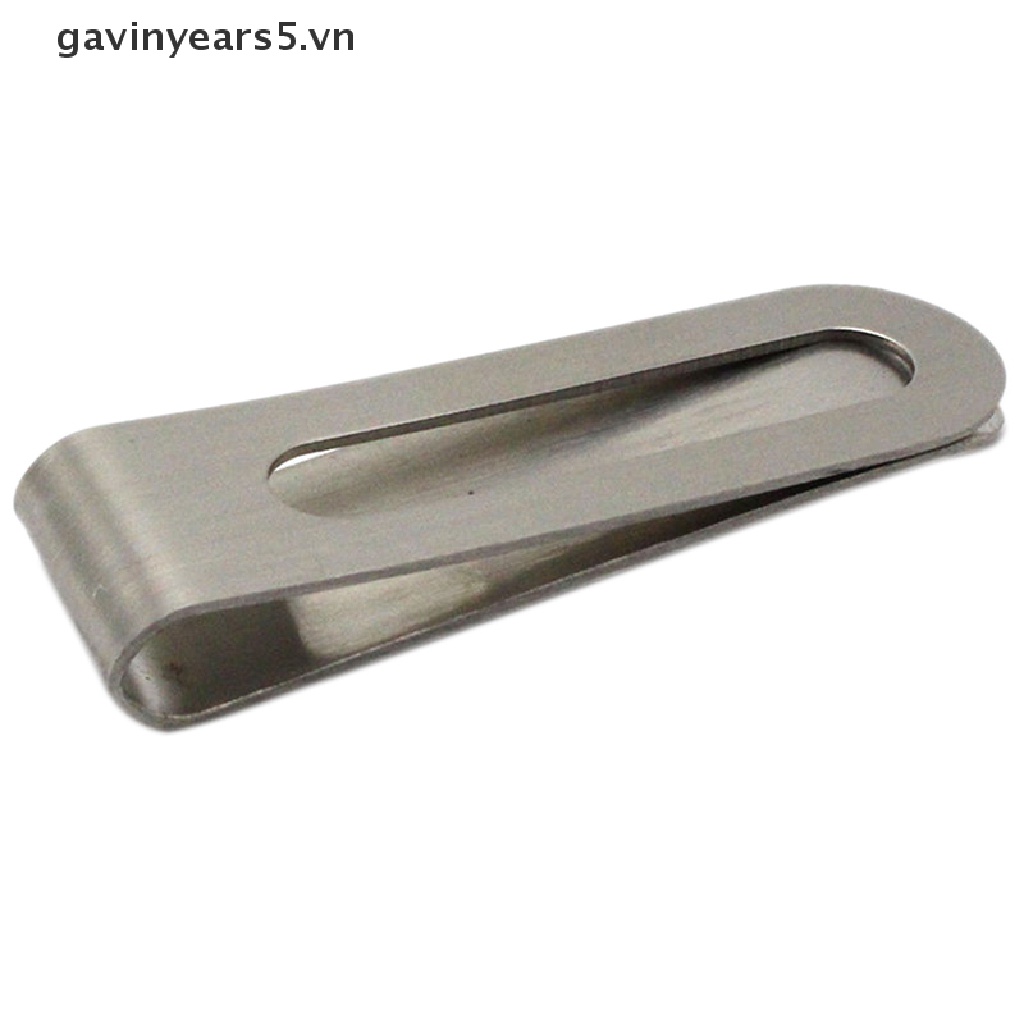 Kẹp giữ tiền thẻ mini bằng thép không gỉ