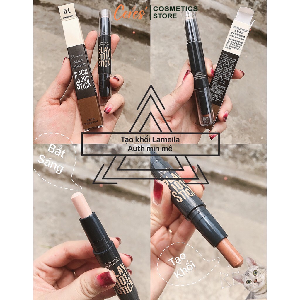 Phấn Tạo Khối Che Khuyết Điểm - Bút Tạo Khối Highlight Lameila | BigBuy360 - bigbuy360.vn