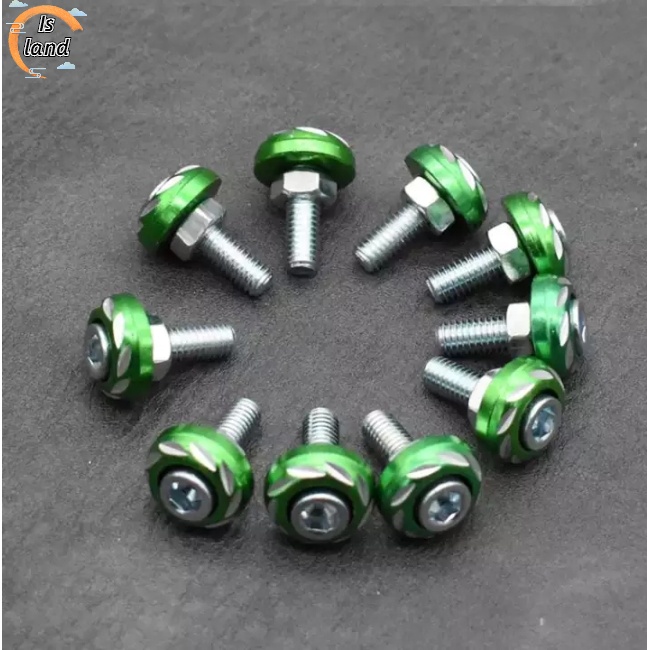 Vỏ Bọc Bảo Vệ Thân Xe Máy Bằng Hợp Kim Nhôm Có Ốc Vít Thông Dụng