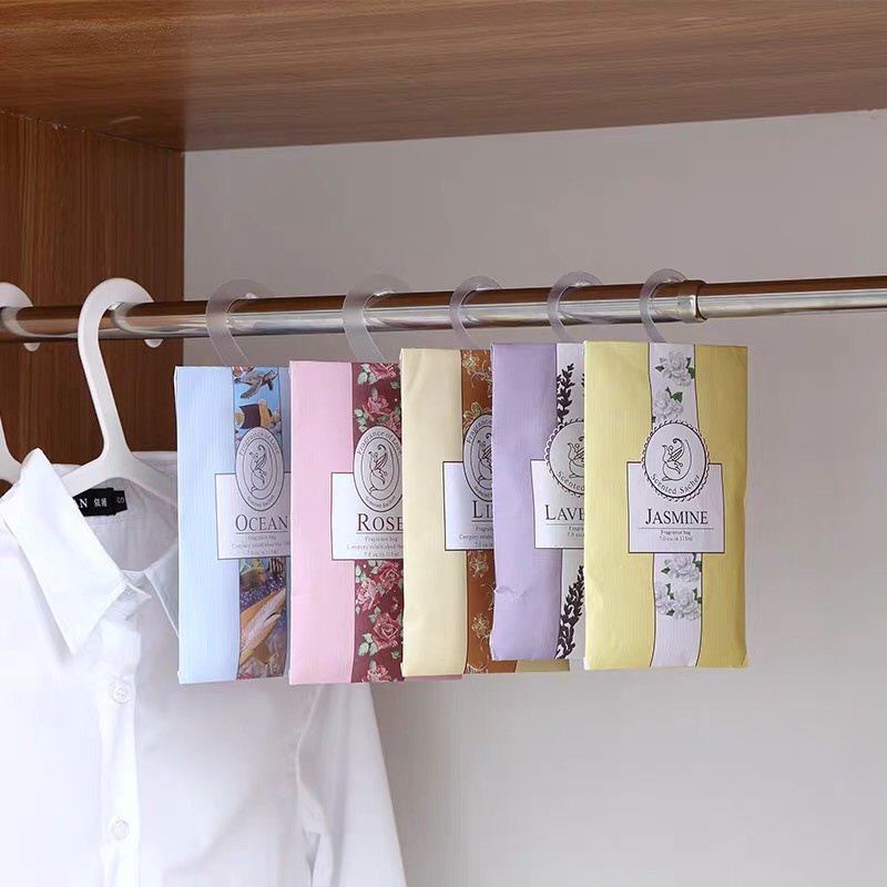 Túi thơm ❤️𝑭𝒓𝒆𝒆𝒔𝒉𝒊𝒑❤️ Túi thơm treo di động trong phòng, túi thảo mộc, khử mùi tủ quần áo