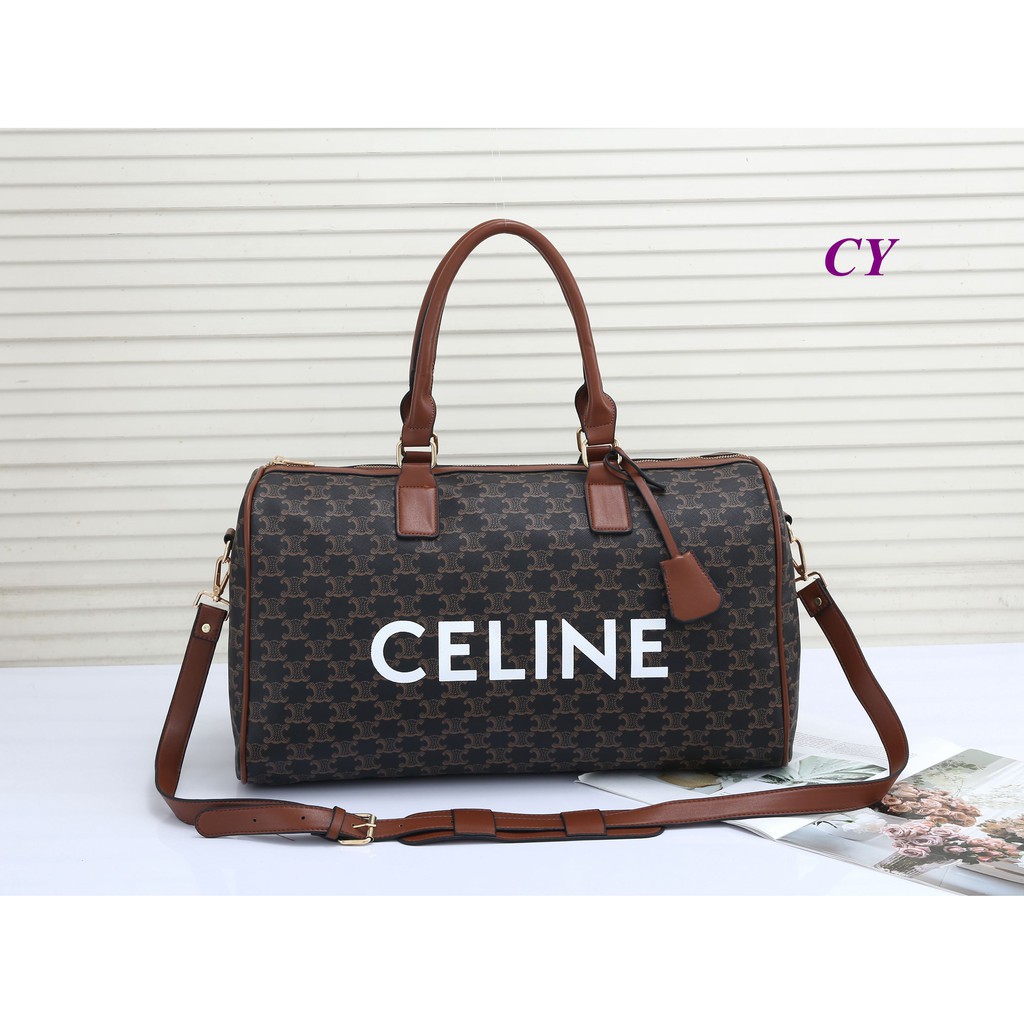 Celine Túi Xách Cyclone In Logo Hoa Kiểu Cổ Điển Cá Tính