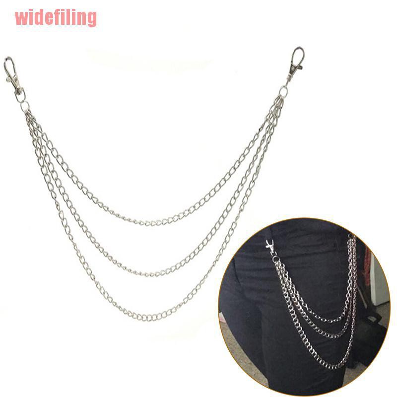 Dây Chuyền Mắt Xích 3 Lớp Phong Cách Hiphop Độc Đáo