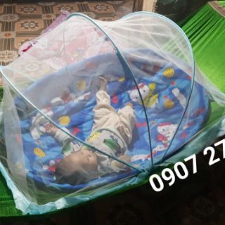 Mùng chụp chống muỗi cho bé
