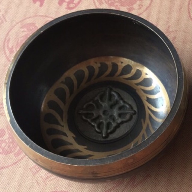 chuông đồng Tây tạng 14,5cm - chuông quay