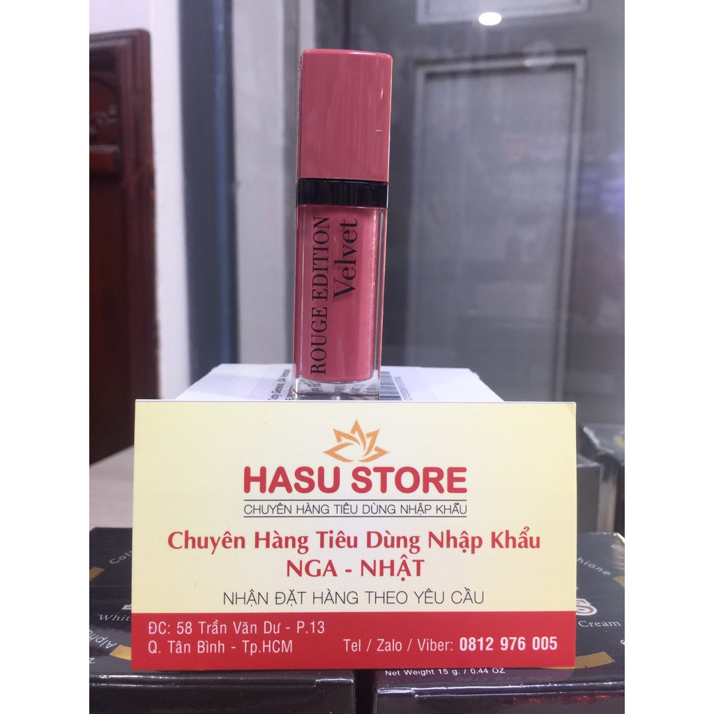 SON LÌ VELVET BOURJOIS ROUGE EDITION CỦA PHÁP