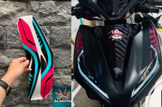 Decal Dán Đèn Demi VARIO 2018/2019/2020