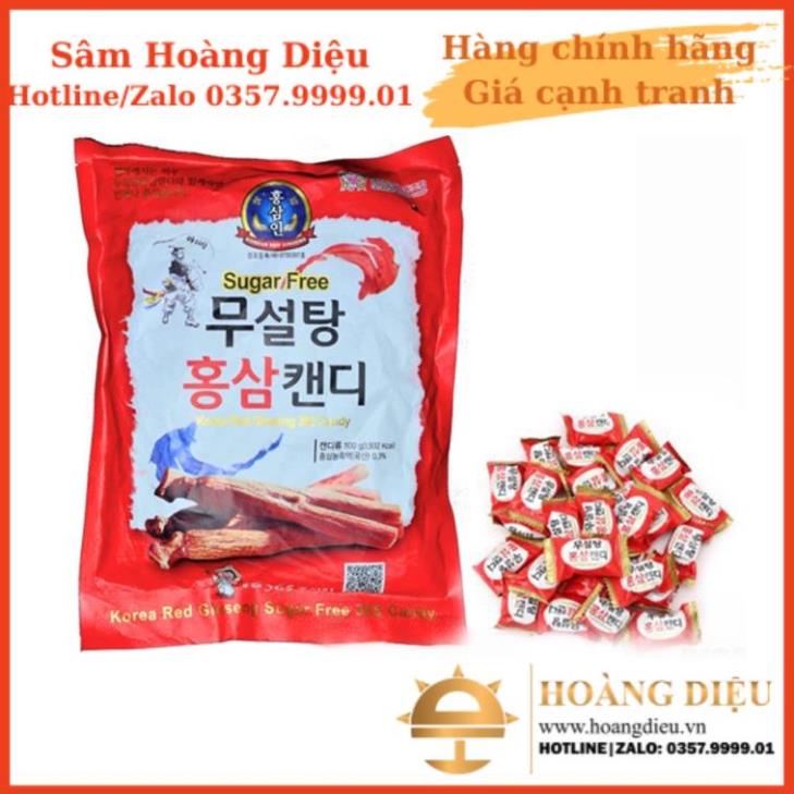 Sâm Hoàng Diệu - Kẹo Sâm 6 năm tuổi Hàn quốc đóng gói Việt Nam các loại có đường/Không đường