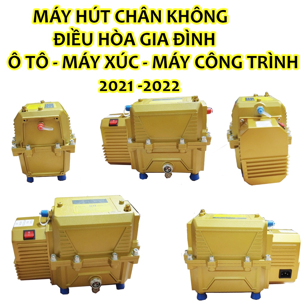 Bơm hút chân không điều hòa gia đình ô tô máy xúc máy công trình Thế hệ mới 2022-2023