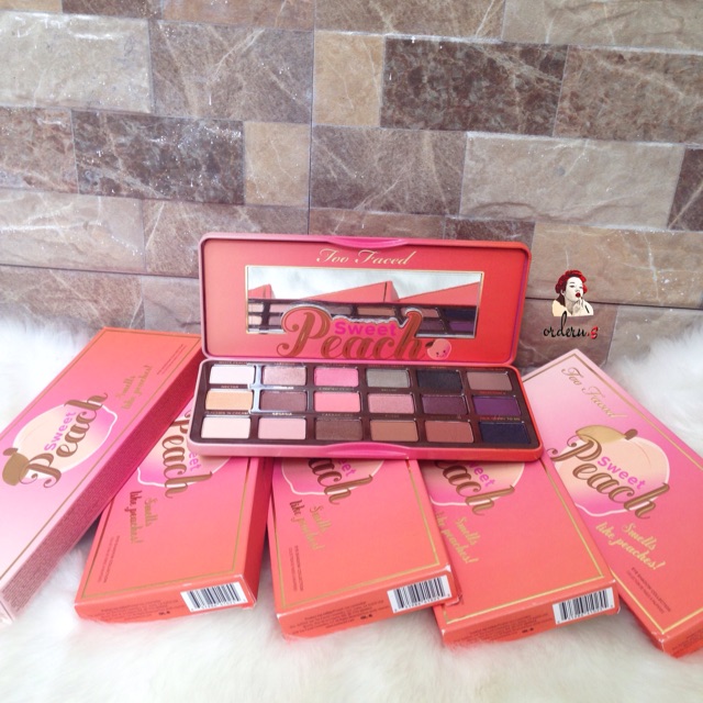 •TOOFACED• Bảng phấn mắt Sweet Peach Eyeshadow Palette