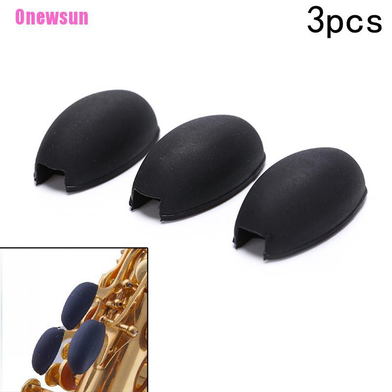 Set 3 Dụng Cụ Kê Ngón Tay Chơi Kèn Saxophone Bằng Cao Su