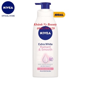 Dưỡng Thể Trắng Mềm Da Nivea Extra White Smooth 400ml - 600ml