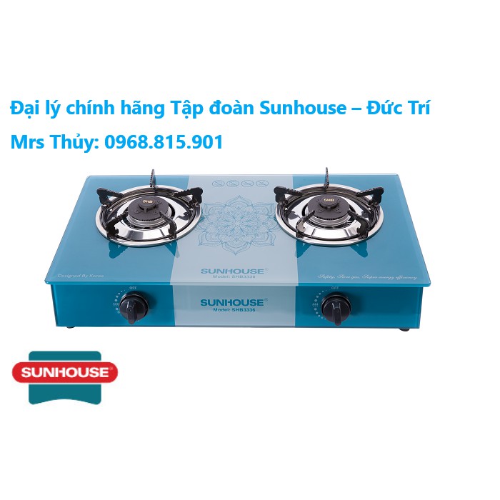 Bếp Gas Dương Kính SUNHOUSE SHB3336 Cao cấp