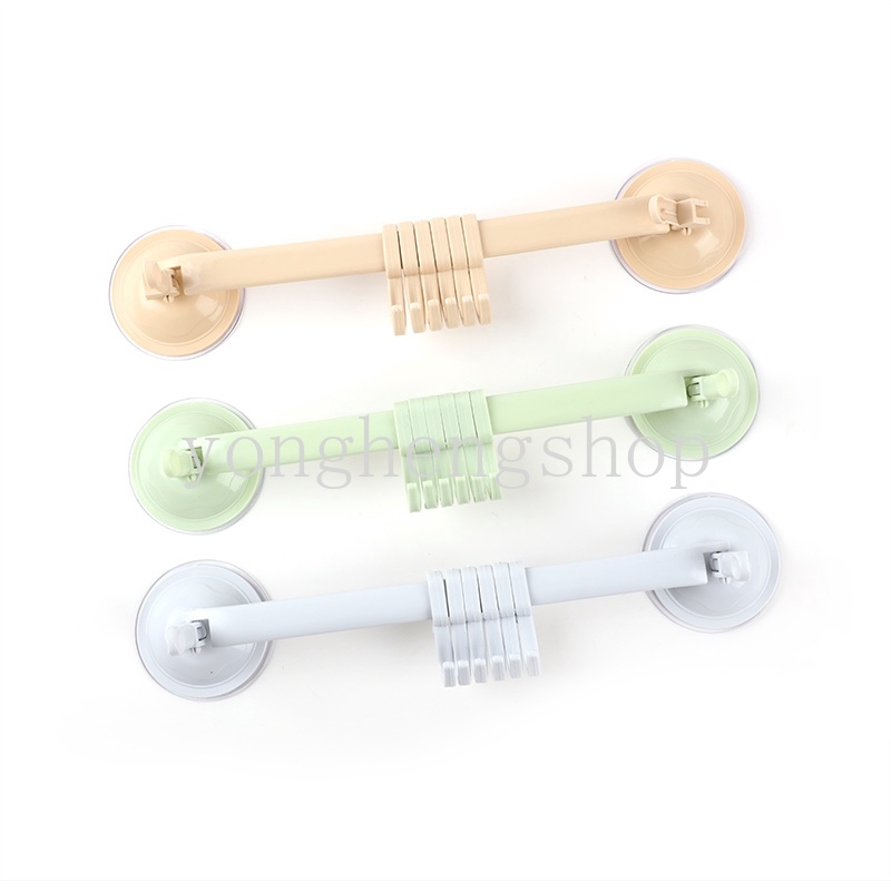 Giá đỡ treo khăn gắn tường không đục lỗ có thể điều chỉnh cho nhà bếp/phòng tắm