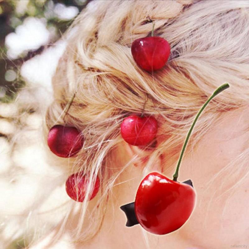 Buộc tóc nữ hình quả cherry xinh xắn