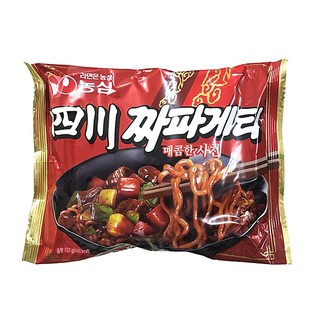 Gói Mì Trộn Tương Đen Chapagetti Cay Sachun Nongshim Hàn Quốc 137G