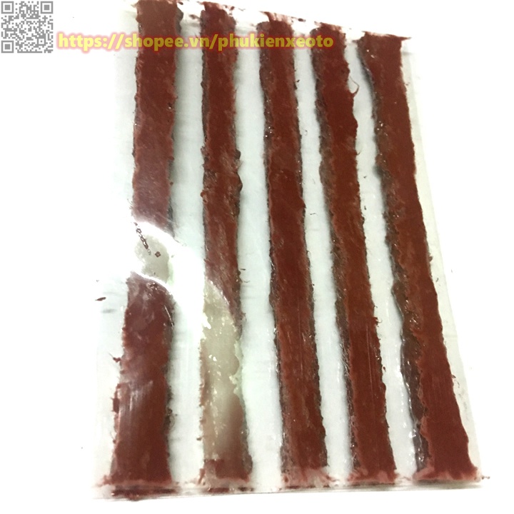 Miếng Vá Lốp - Miếng Vá Dùi - Sợi Vá Rút Dùng Vá Săm Lốp Ô Tô Xe Máy Ruột Không Săm