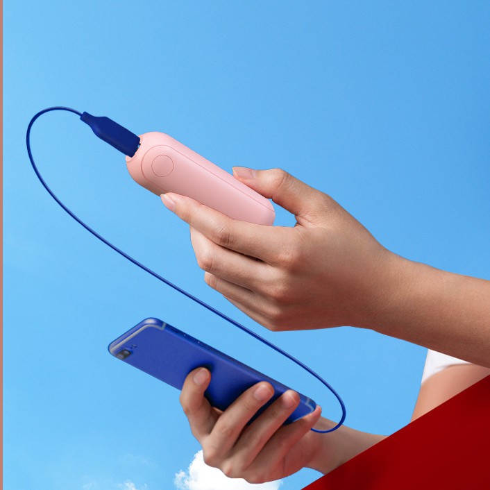 Quạt mini cầm tay đa năng gấp gọn kiêm sạc dự phòng tiện dụng | BigBuy360 - bigbuy360.vn