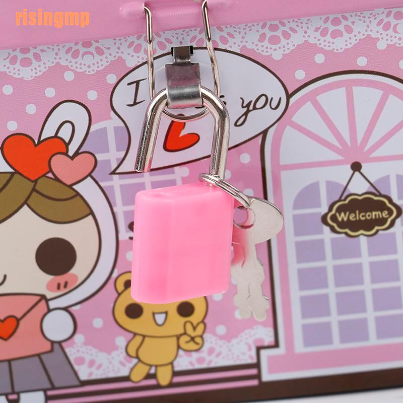 Hộp Đựng Tiền Tiết Kiệm Hình Ngôi Nhà Bằng Kim Loại