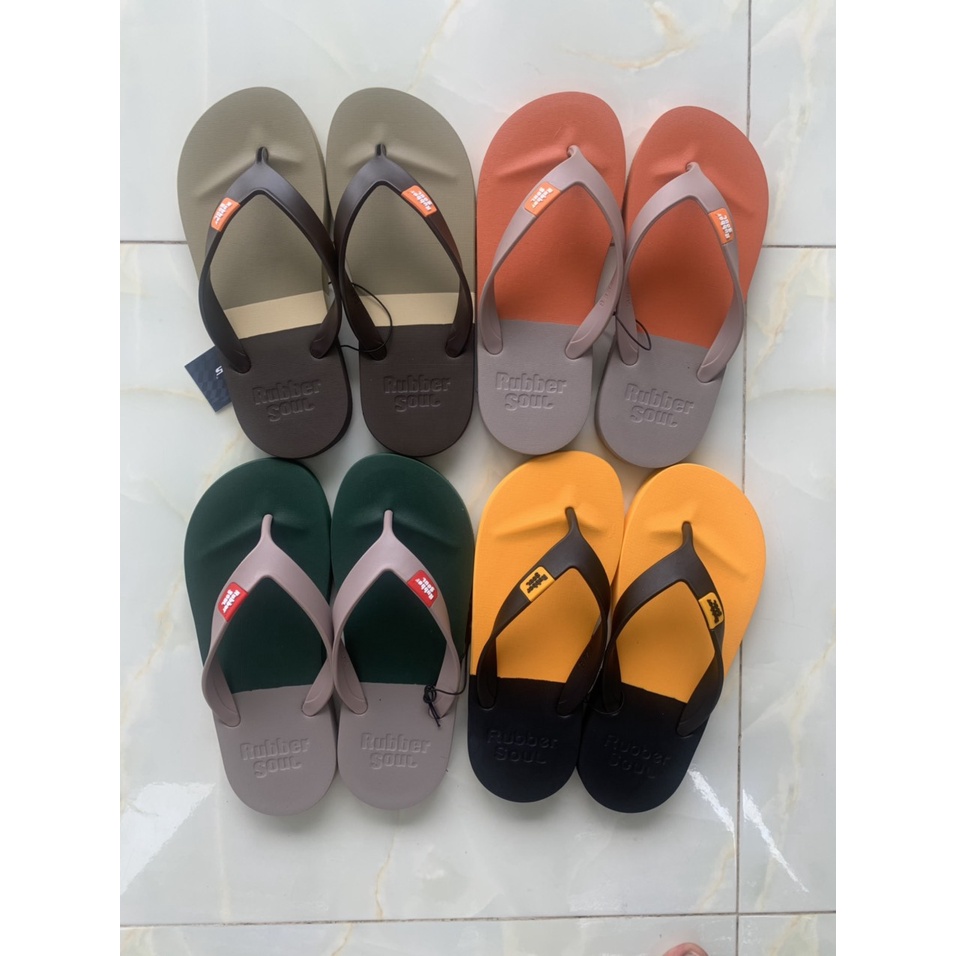 Dép Nam cao su nhẹ siêu bền Thái Lan Rubber soul - balance