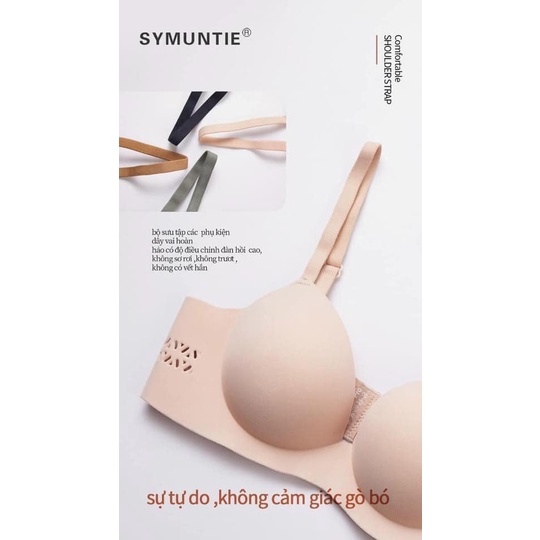 áo lót nữ su đúc SYMUNTIE bản hoa 3D, áo ngực thông hơi đệm hình bàn tay siêu đẹp hàng cao cấp | BigBuy360 - bigbuy360.vn
