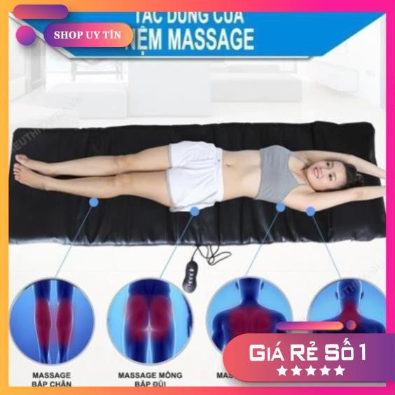 [Hàng Cao Cấp] NỆM MASSAGE TOÀN THÂN 9 BI REVERSIBILE - Đệm ghế matxa toàn thân 9 bi