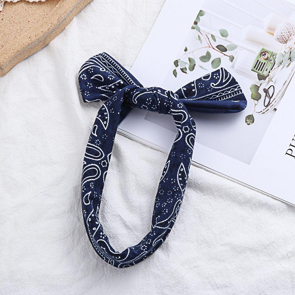 NEXTVN Băng Đô Thắt Nút Co Dãn Phong Cách Retro Cho Nữ