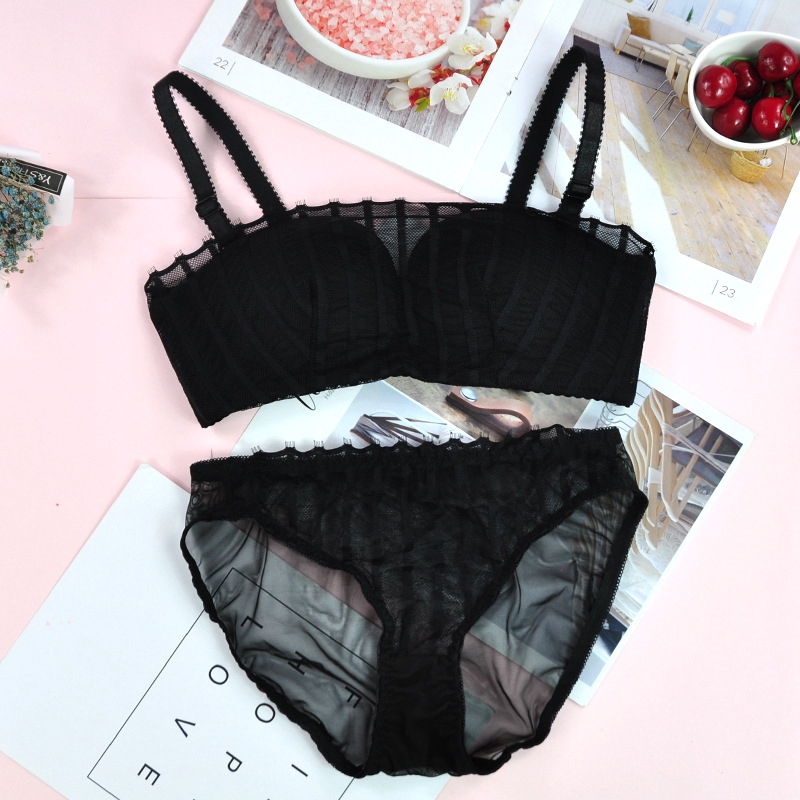 Bộ đồ lót ren không gọng thoải mái thiết kế gợi cảm cho nữ | BigBuy360 - bigbuy360.vn