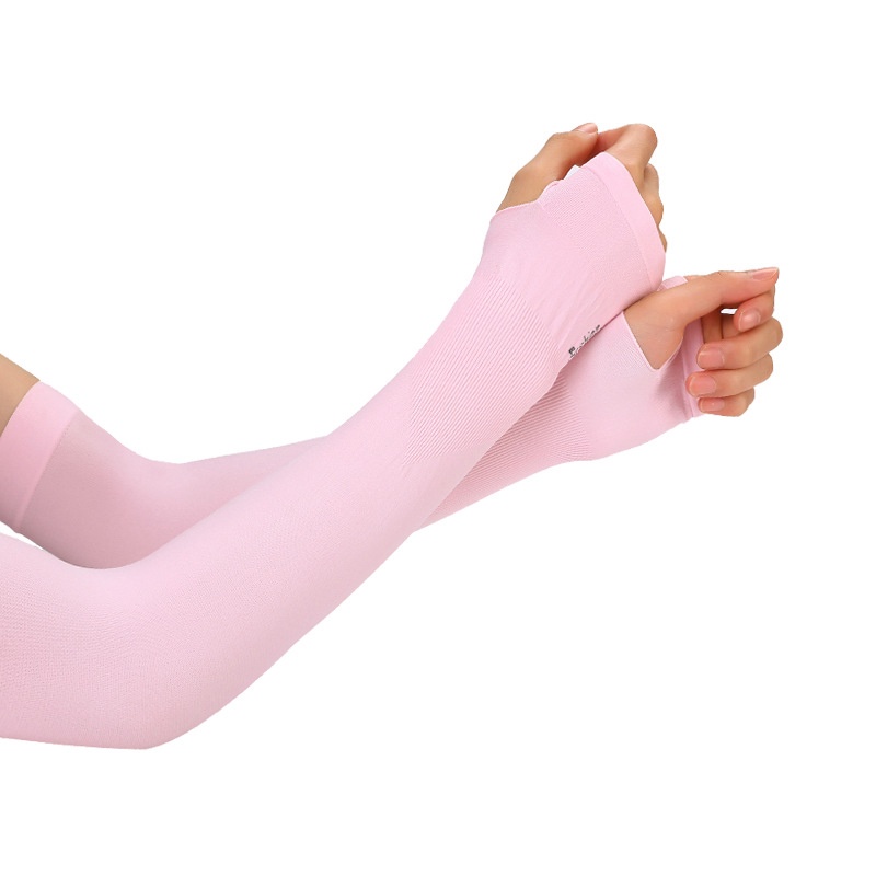 Gang tay chống nắng nữ , ống tay chống nắng nóng không xỏ ngón , chất liệu co dãn cao cấp , chống tia uv , chất liệu mát