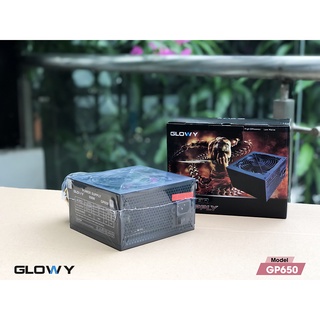 Nguồn Máy Tính Chính hãng Glowy 650W - Nguồn  Bảo hành 12 tháng!!!