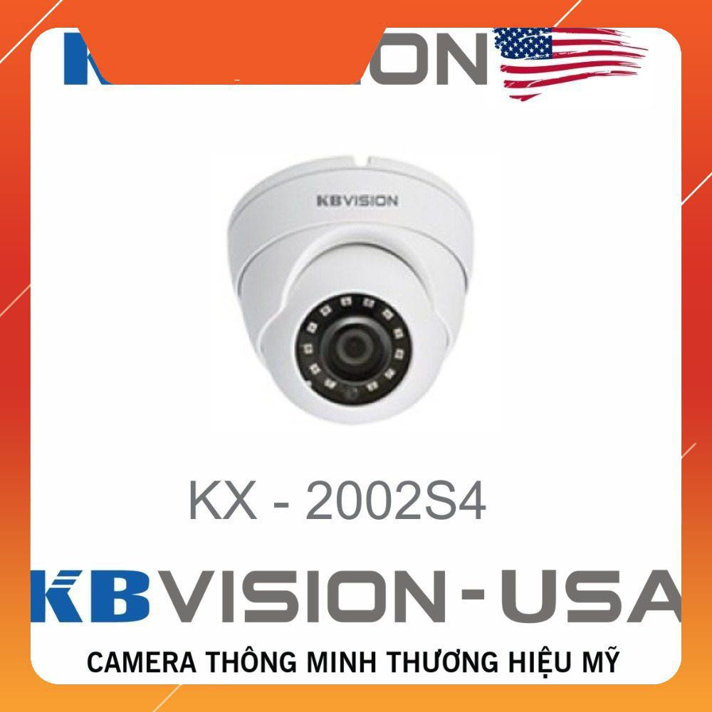 [Mã ELHAMS5 giảm 6% đơn 300K] Camera Camera Dome HDCVI hồng ngoại 2.0 Megapixel KBVISION KX-2002S4 ! .