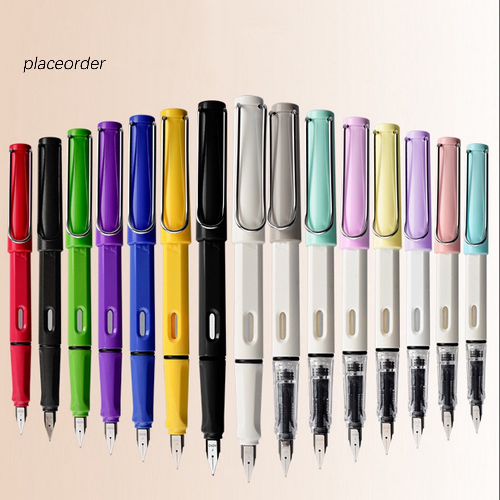 Students Calligraphy Practice Fountain Pen Smooth Writing Extra Fine Nib Pen