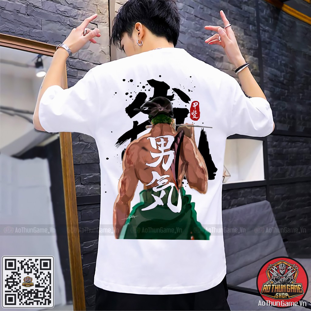 Áo thun One Piece Zoro mẫu mới cực đẹp T11 có size bé cho trẻ em / Áo phông Đảo Hải Tặc 3D T-shirt (AoThunGameVn)