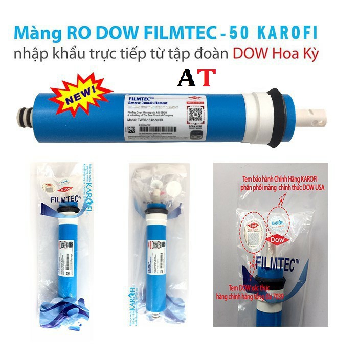 Lõi Lọc Nước Số 4 Màng RO AQUA FILTER 10 Lít/H