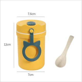 Cốc lúa mạch đựng canh,chè có quai xách