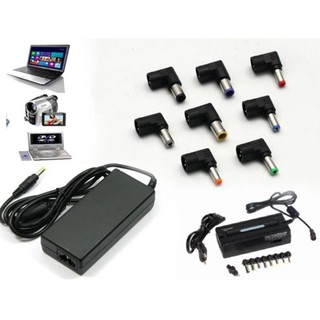 Cục sạc đa năng 8 đầu sạc cho laptop và các thiết bị khác (Đen)