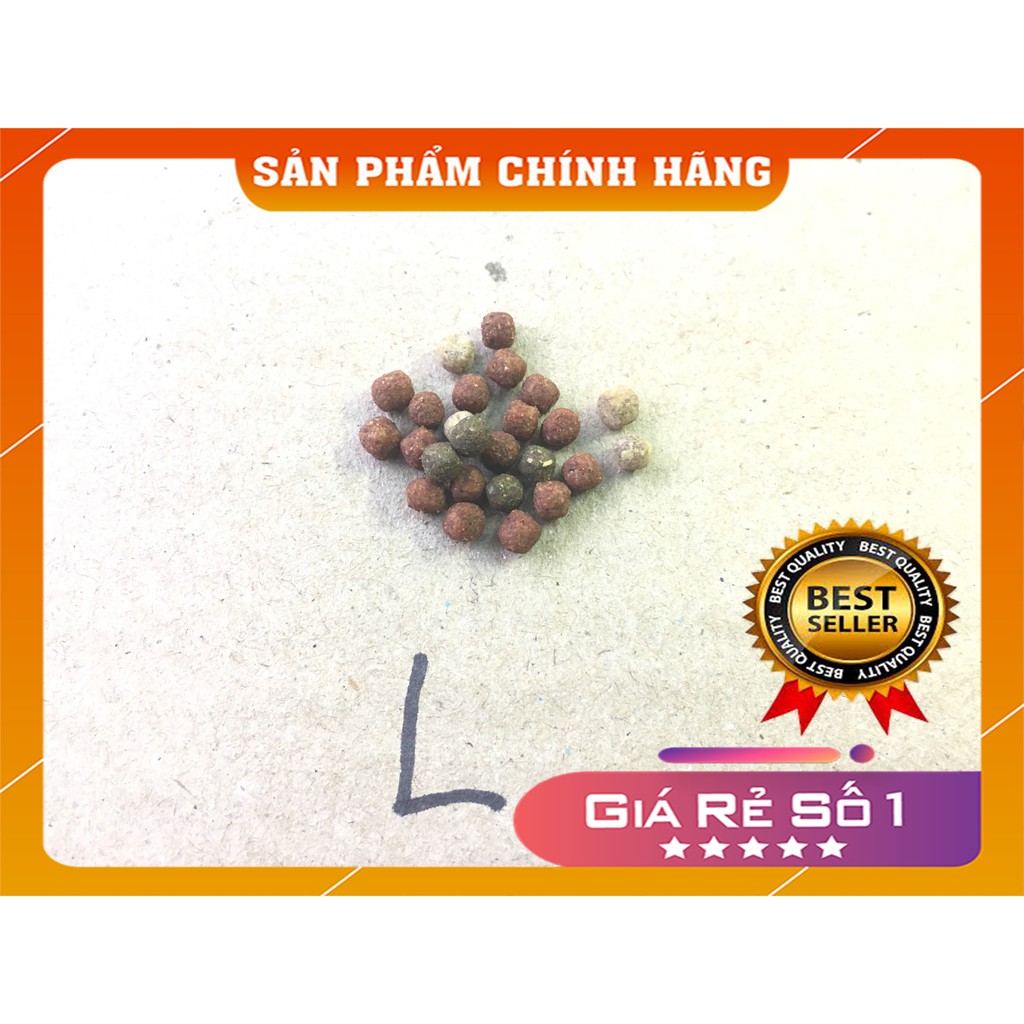 Thức ăn cá la hán Đ&N✅Công thức độc quyền-𝑭𝑹𝑬𝑬𝑺𝑯𝑰𝑷✅thức ăn cho cá la hán kích châu đầu màu  100gr