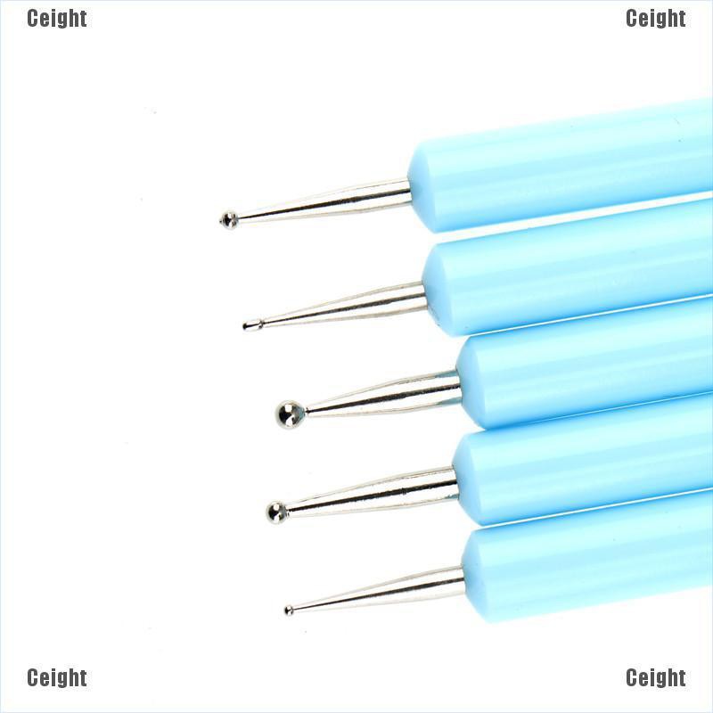 Set 5 bút tạo hình sáp và đất sét mỹ thuật/ dùng làm móng chuyên dụng