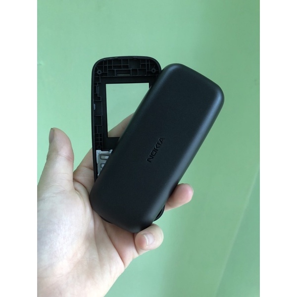 vỏ nokia 105 năm 2019, vỏ đời mới nhất, có 2 màu xanh đen