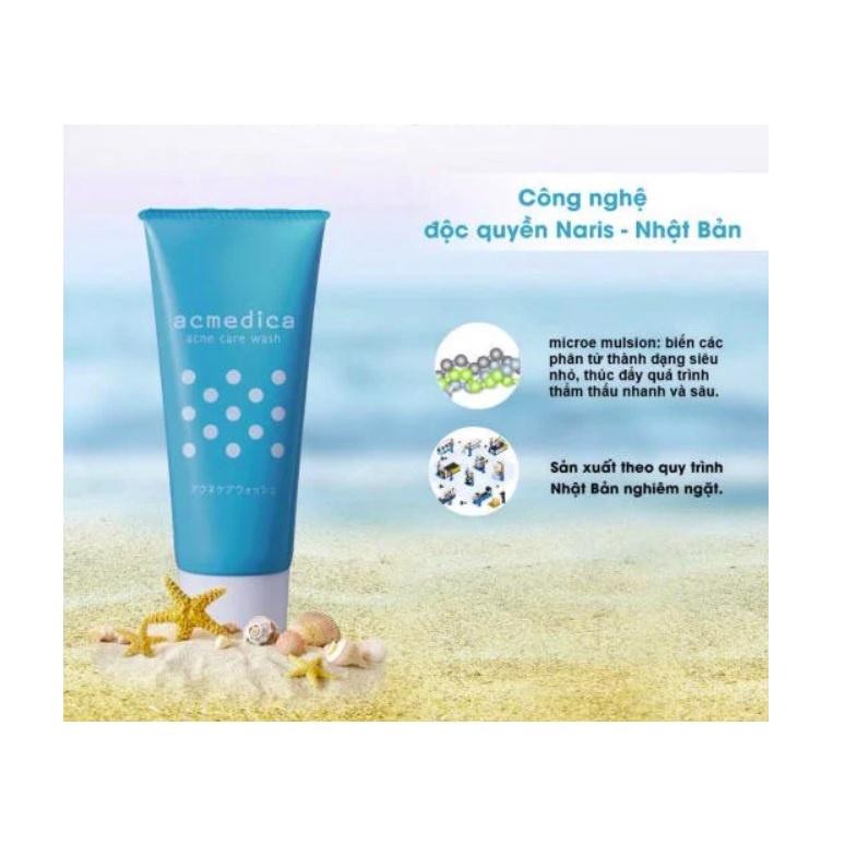 Sữa rửa mặt Acmedica 100g