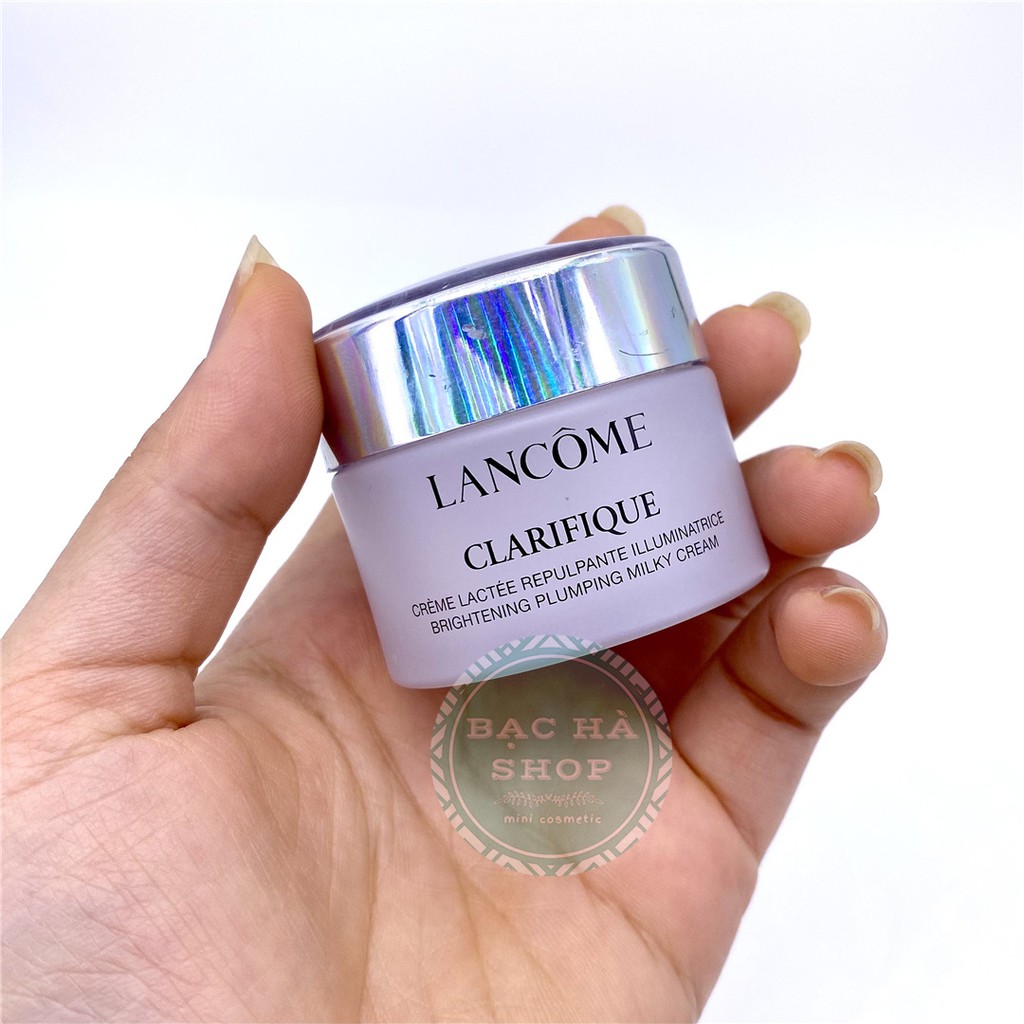 Lancome Kem Dưỡng Trắng Tái Tạo Clarifique Brightening Plumping Milky Cream 15ml